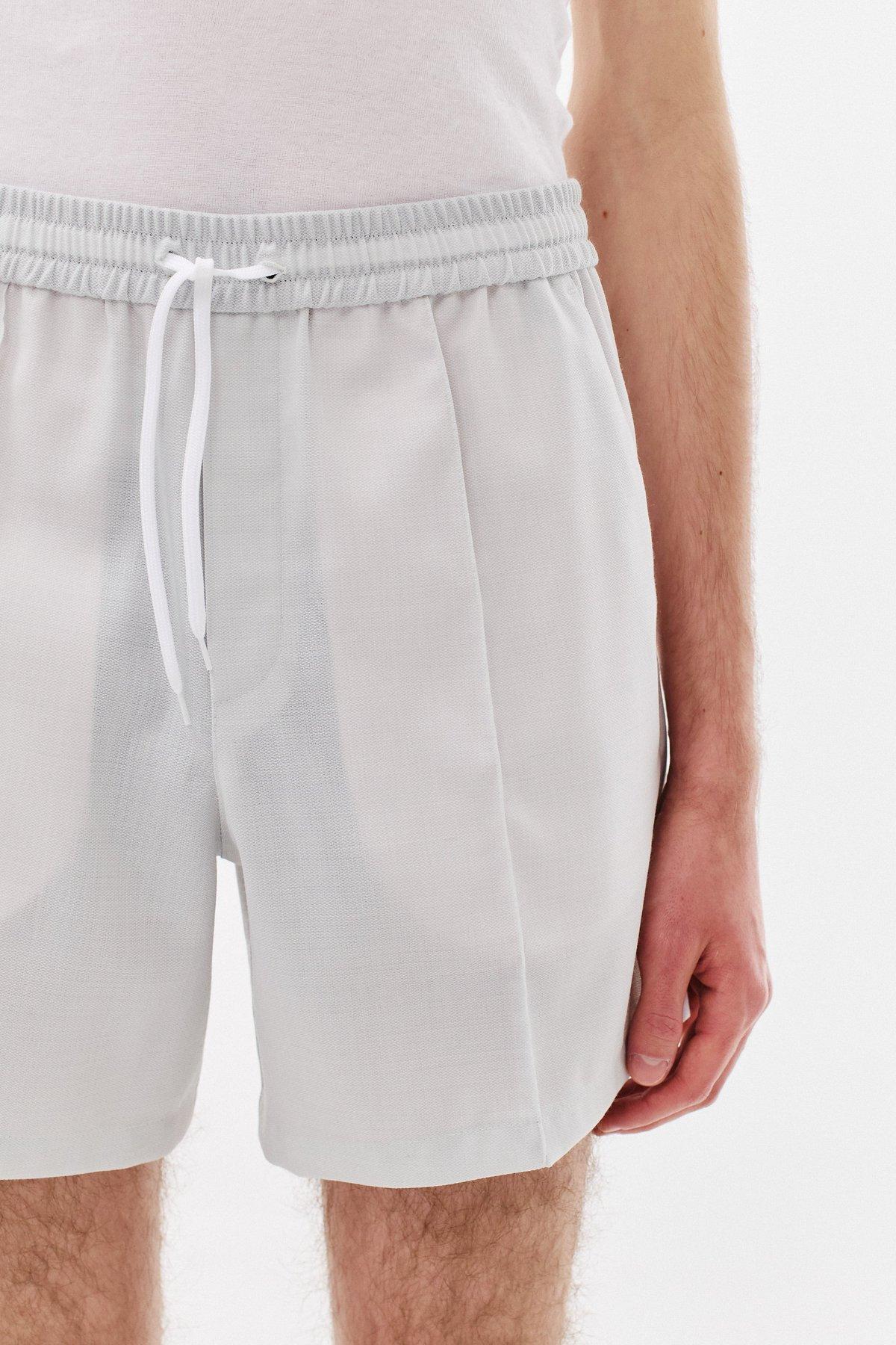 Shorts Wool Bamboo Blend, Light-Mint