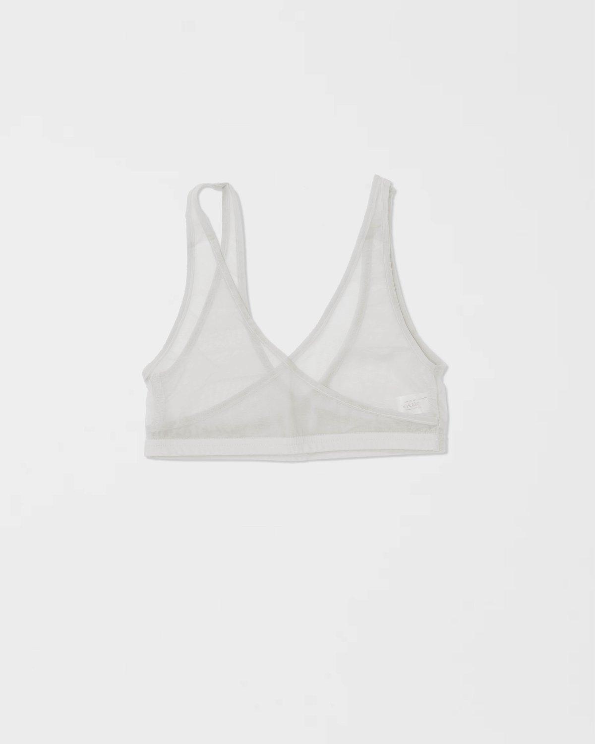 Mesh Wrap Bra