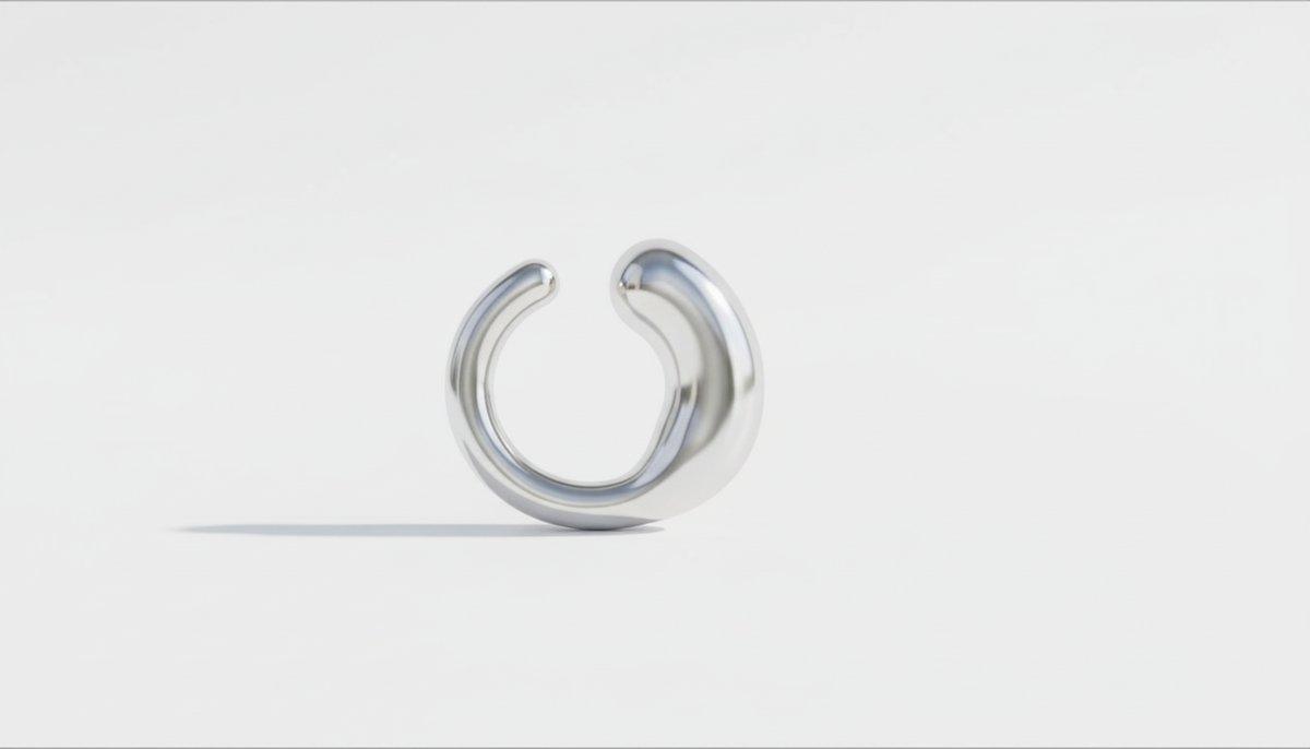 Earcuff NB.no6 Sterling Silver