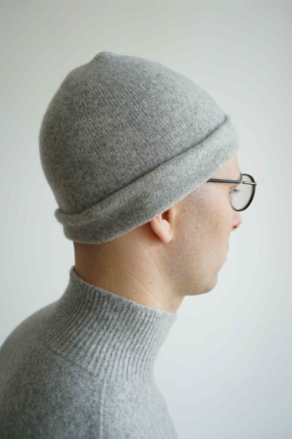 Mist Light Grey Beanie