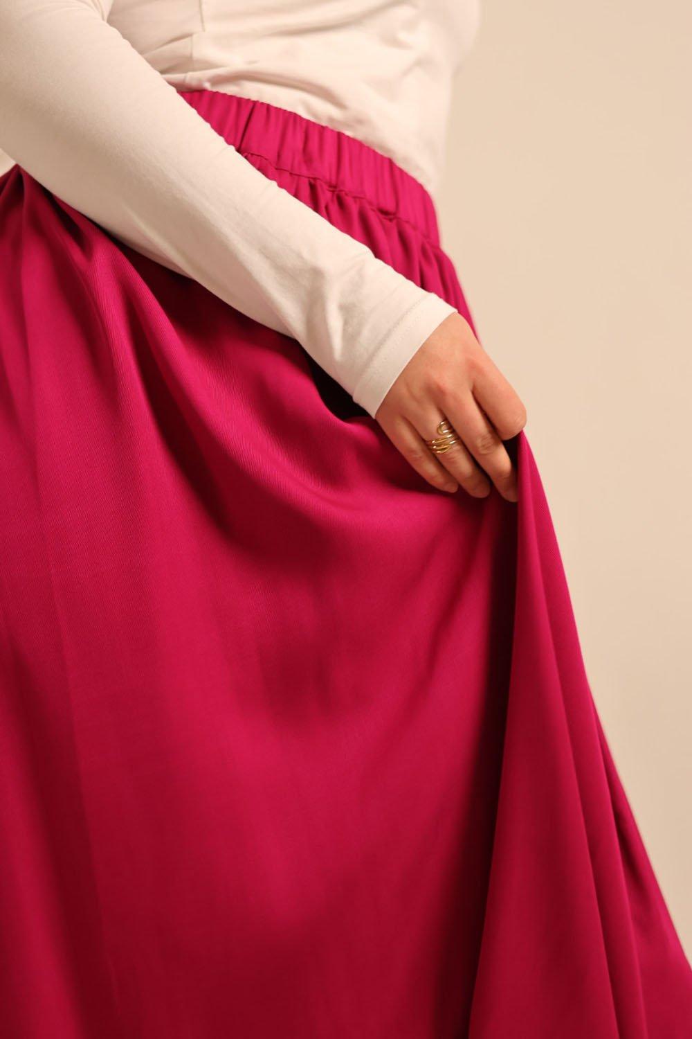 Jana Fuchsia Skirt