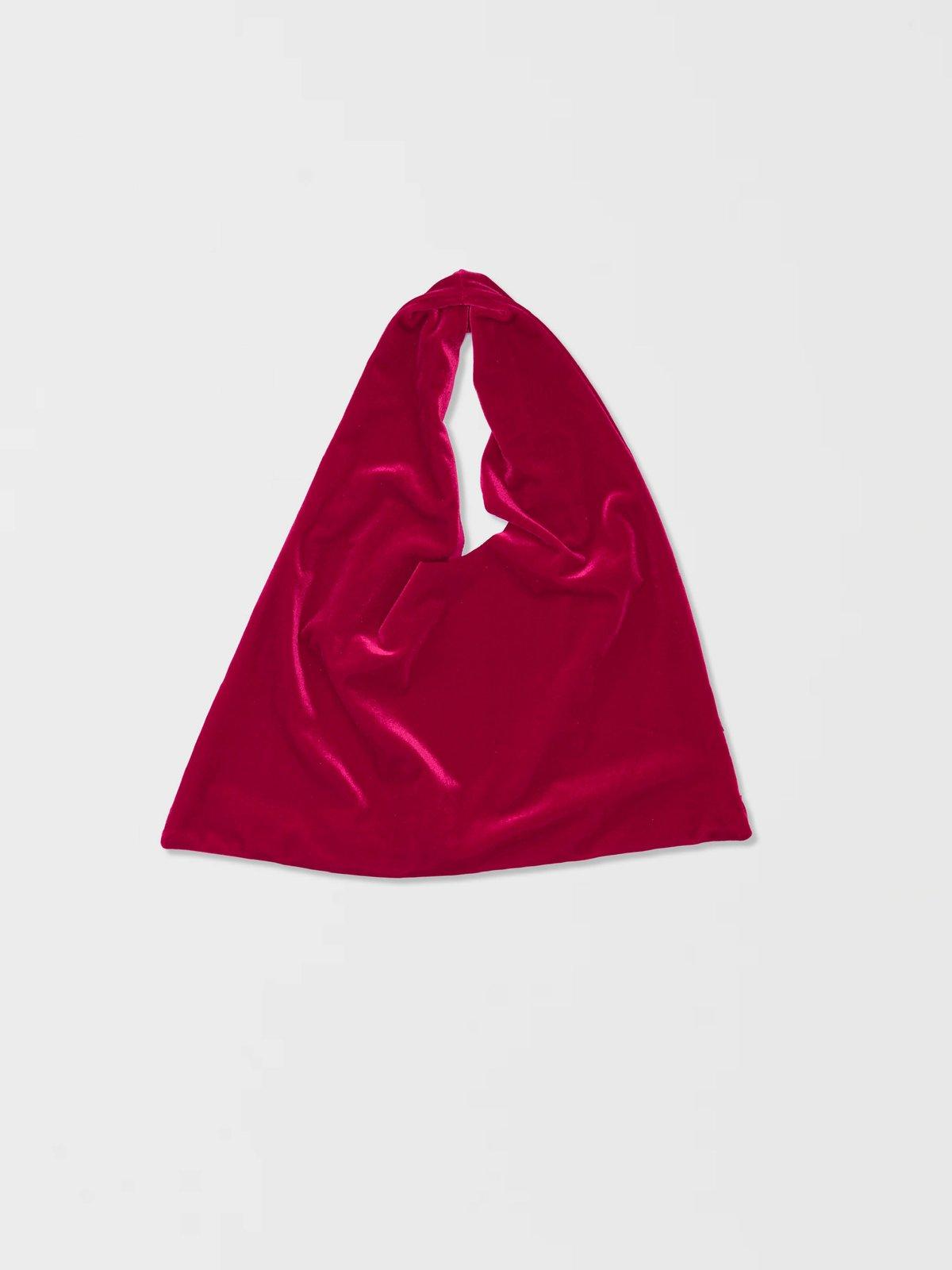 Velvet Slouchy Pouch