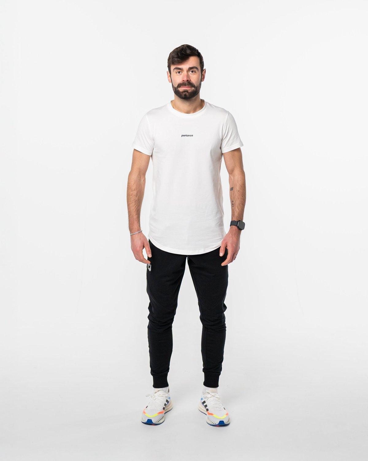 Pima Cotton Tee Round White