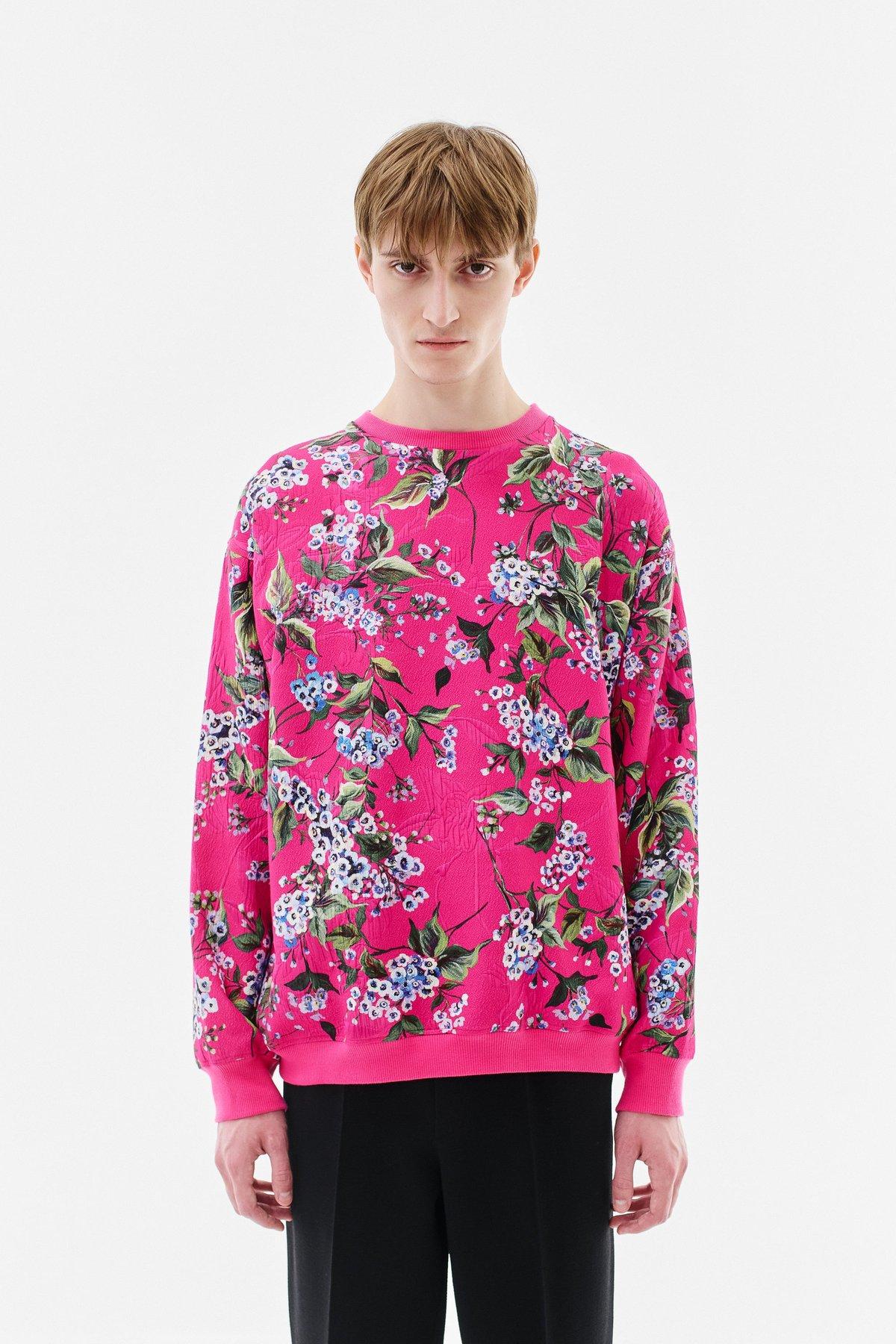 Floral Sweater - Pink