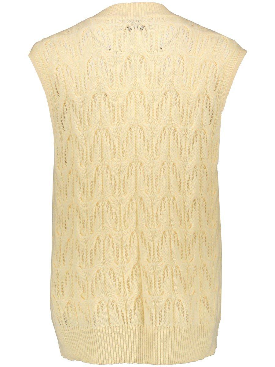 Cashmere Vest Yellow