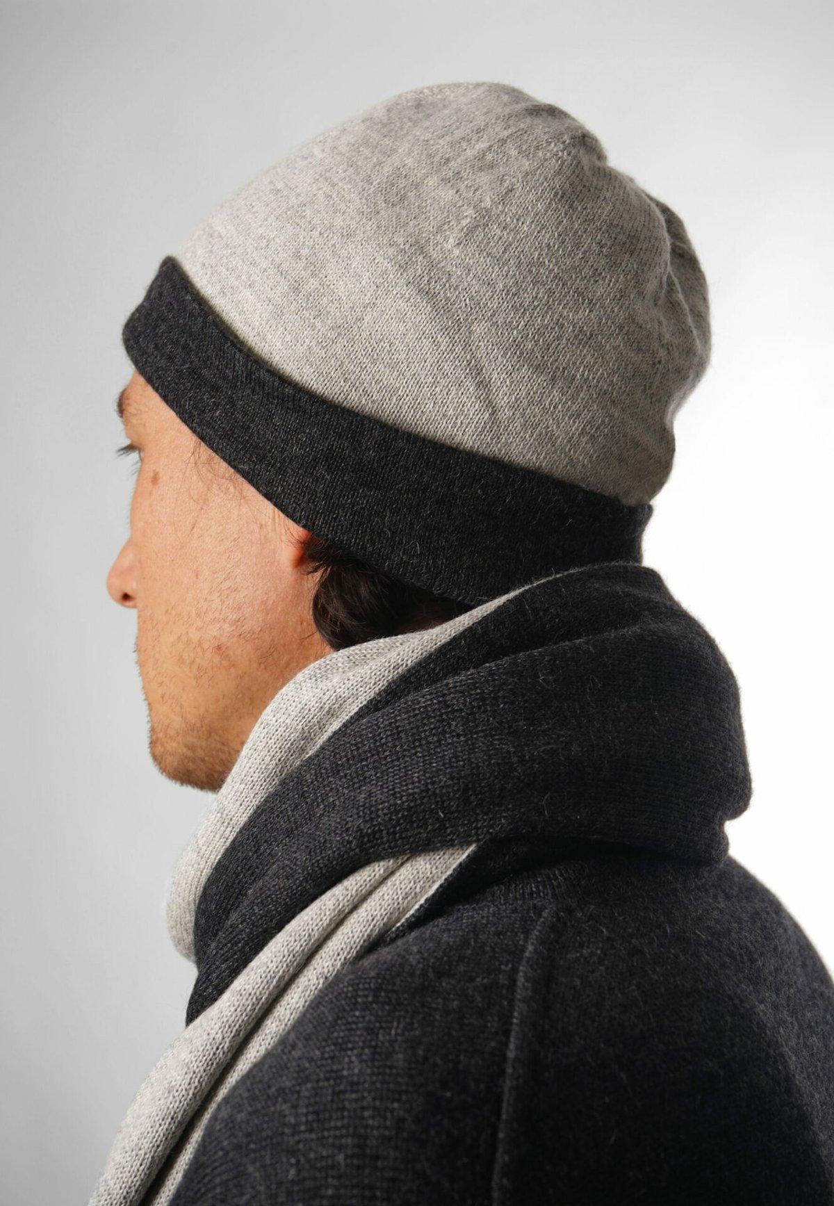 Sontag Reversible Beanie Grey