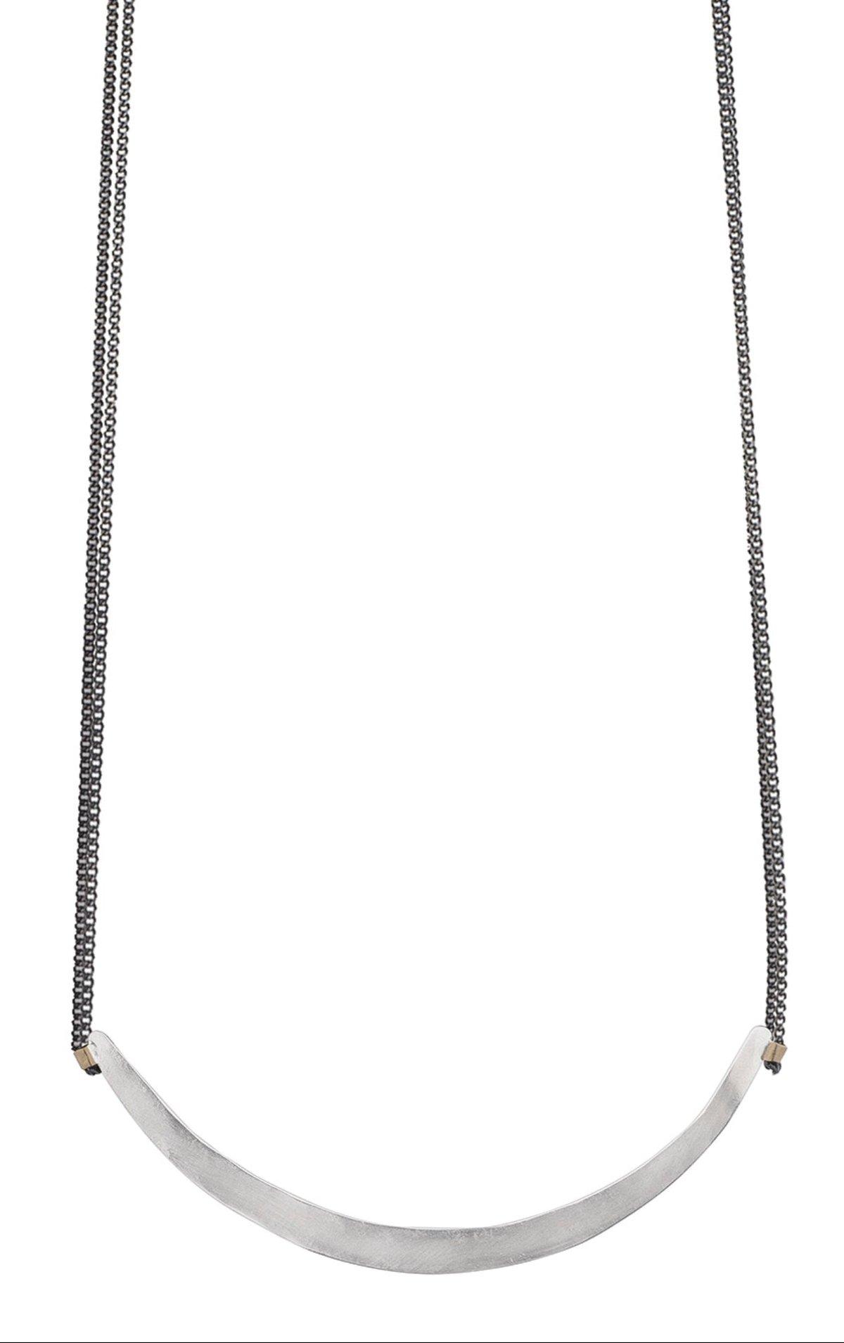 Silver Eclipse Necklace