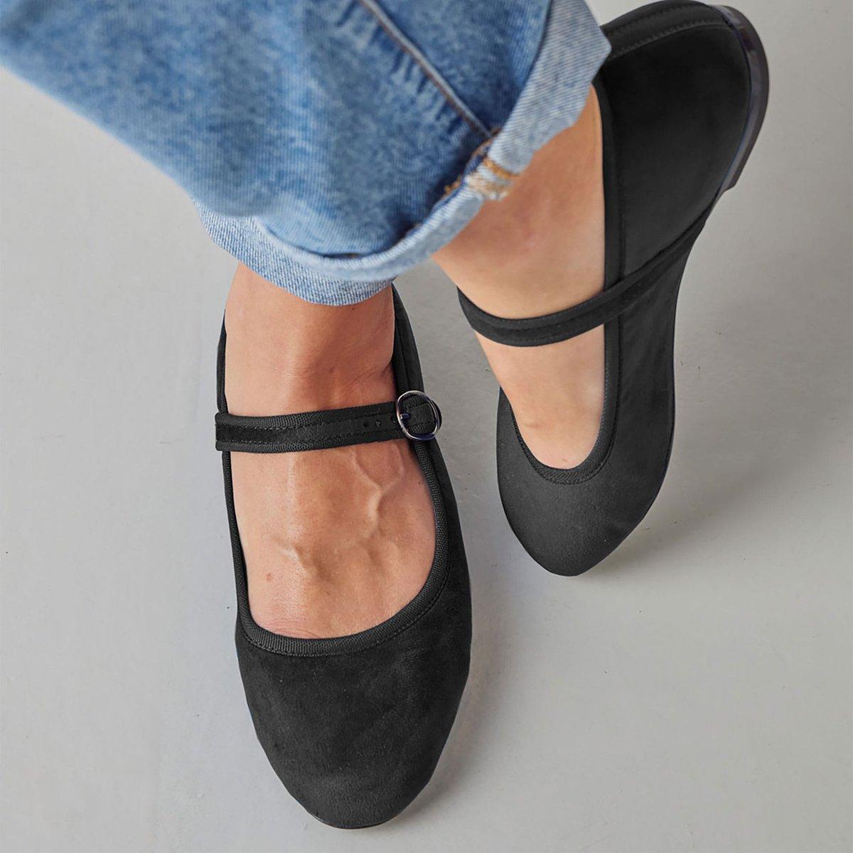 Mary Jane Ballerina Black