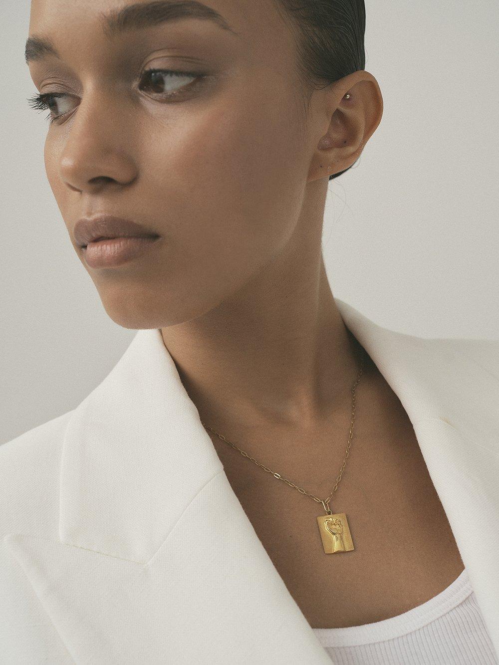 power 18k gold vermeil