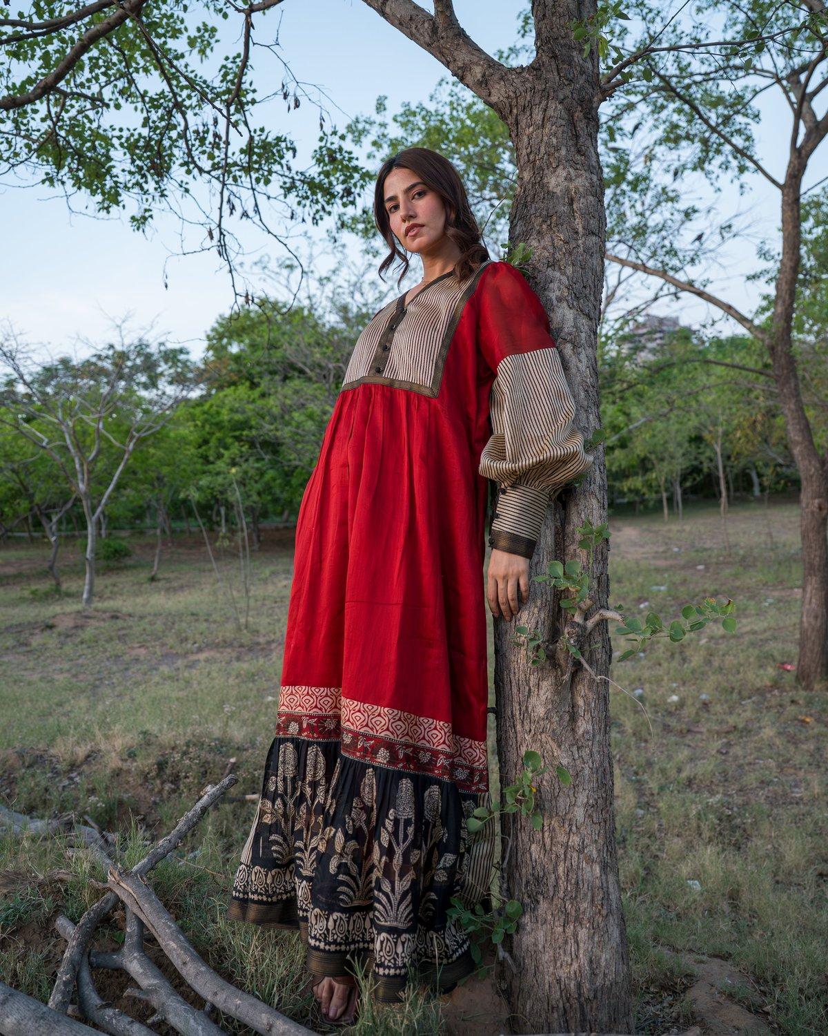Maya Upcycled Silk Dress