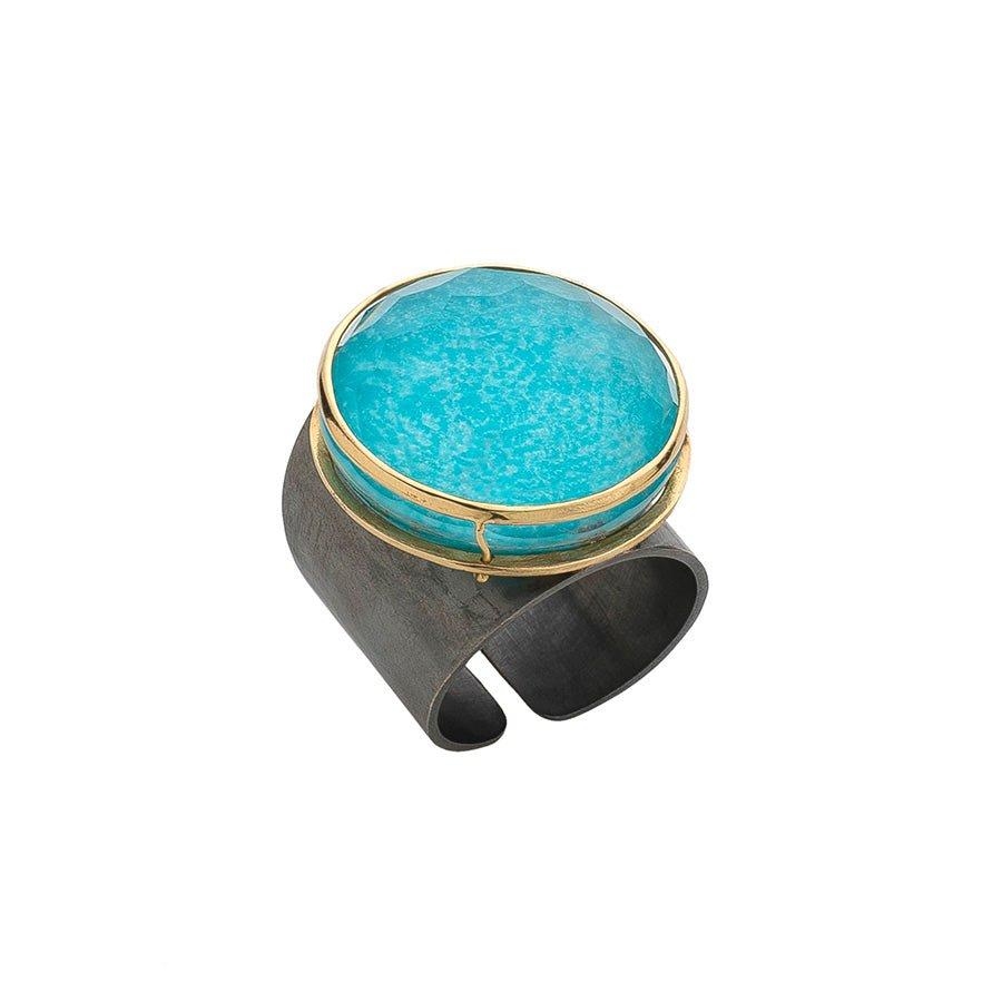 Turquoise Gold Ring