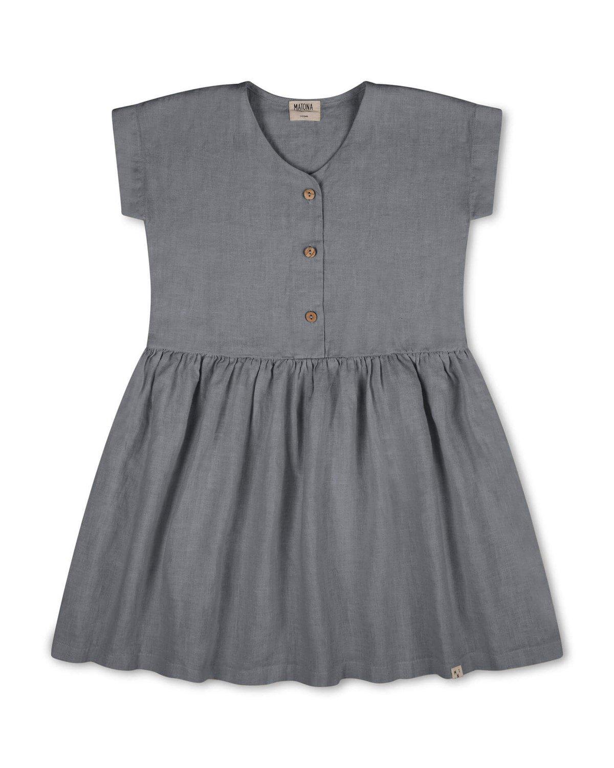 Simple Dress Storm Blue