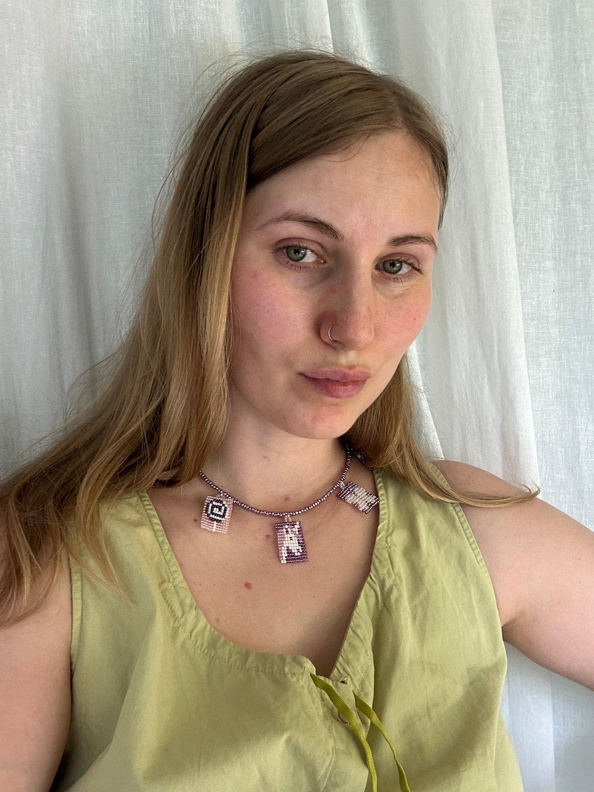 Beaded Unicorn Necklace