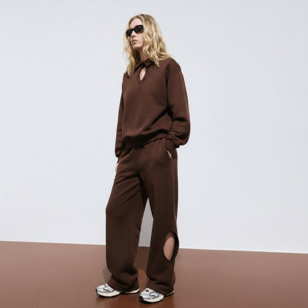 Eclips Sportswear Set - Brown