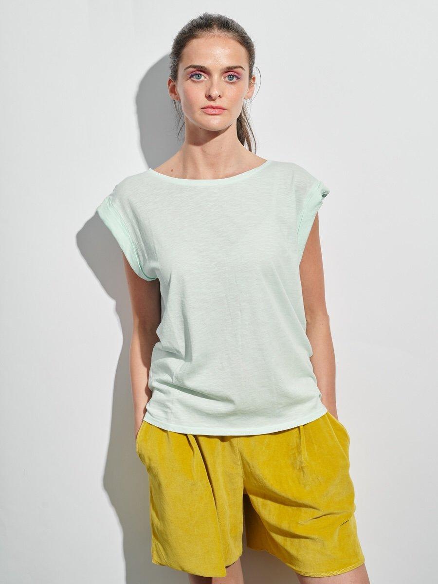 Shirt With Palms Green