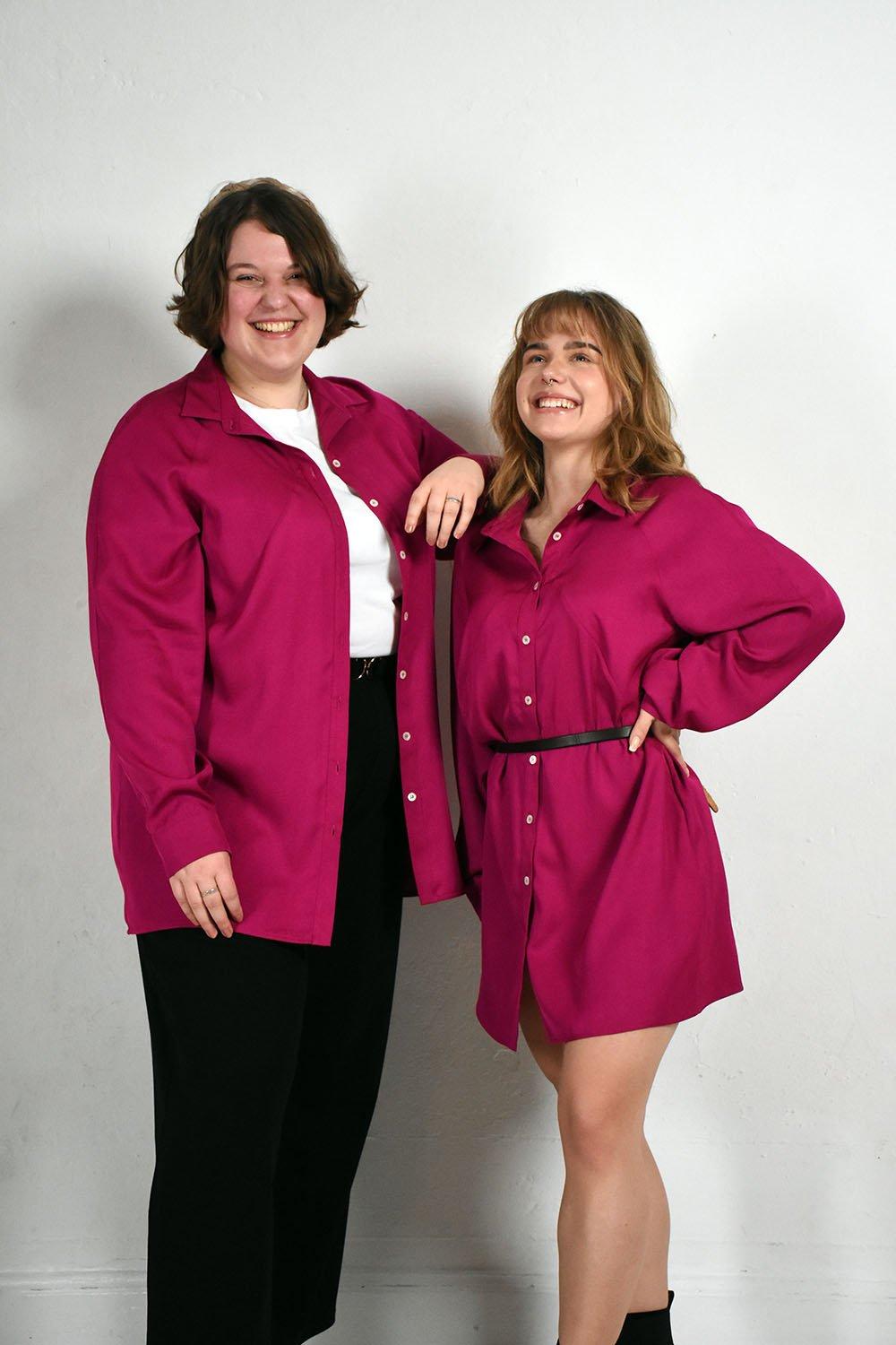 Fuchsia Blouse