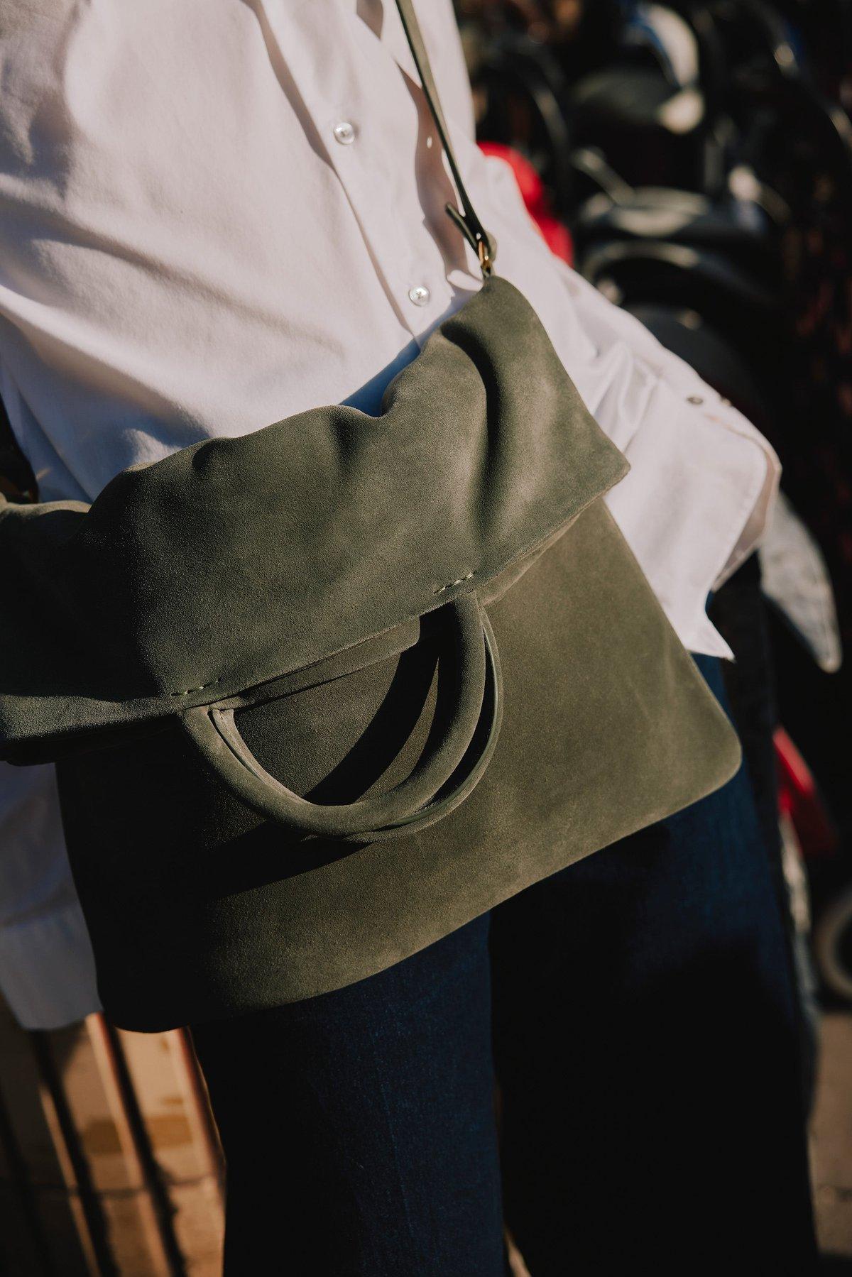 Italian Leather Shoulder Bag
