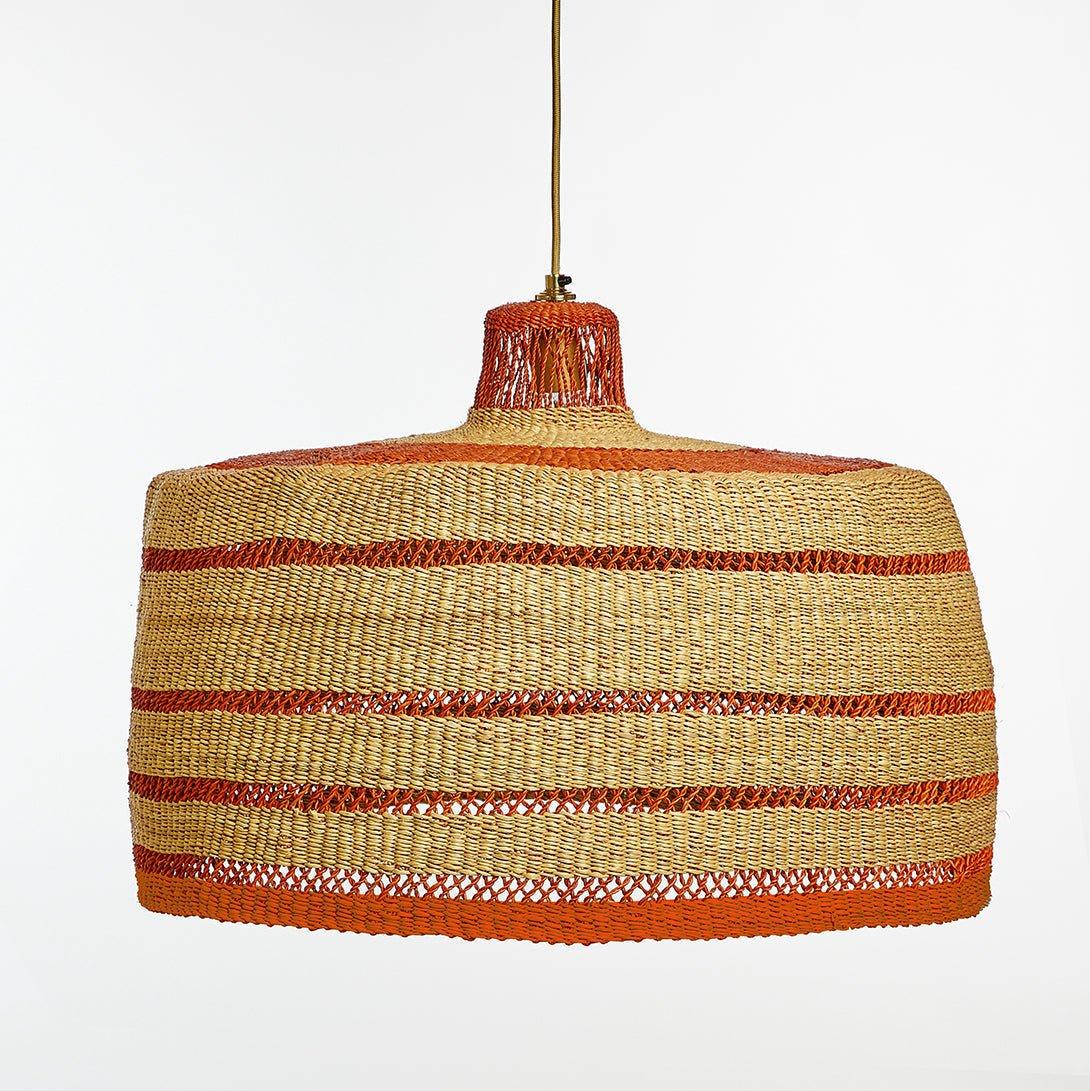 Deeply XXL 65 Pendant Lamp | Handwoven Straw Lighting