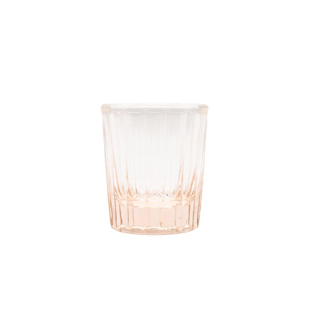 Reed Espresso Glass Roze