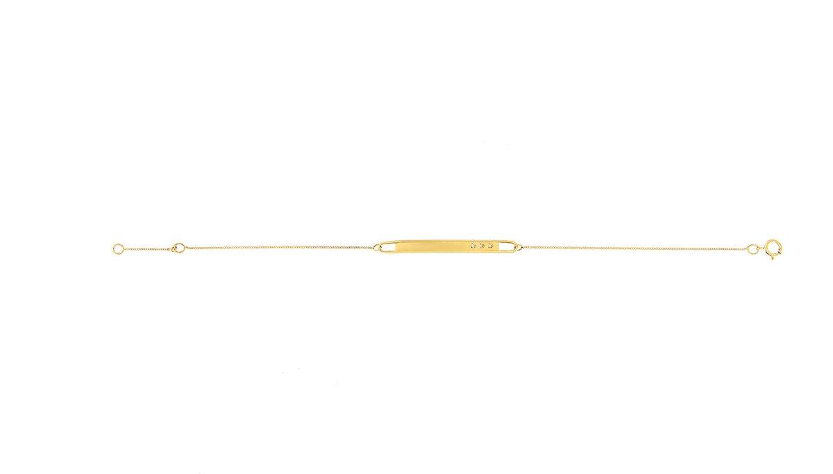 Identity Link Diamond Bracelet