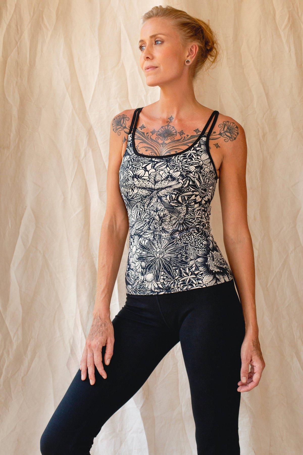 Bloom Cross Back Top
