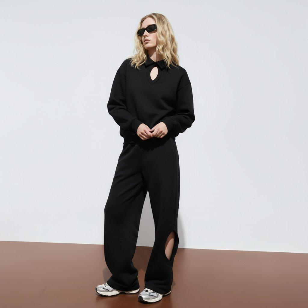 Eclips Pants Set Black