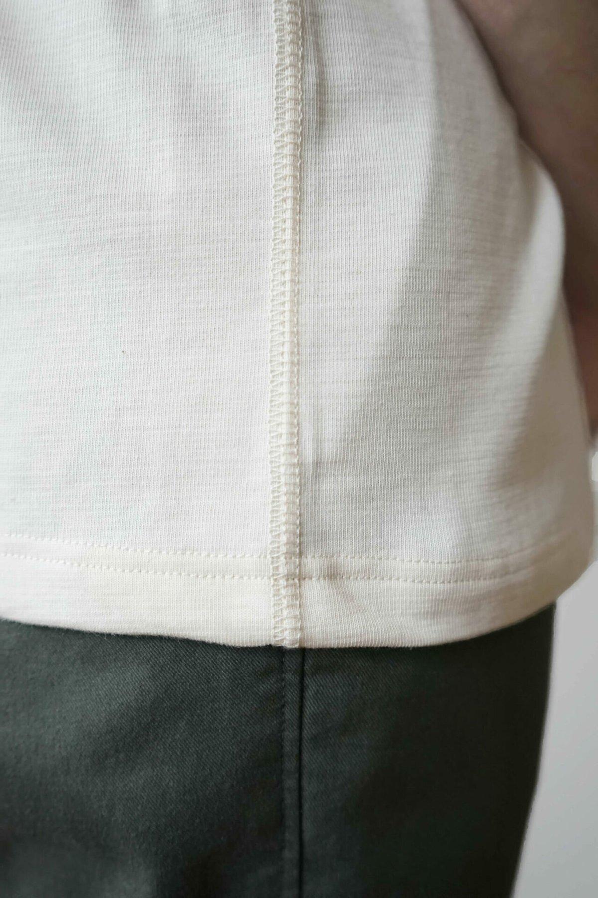 Gréco Ecru Ringer T-Shirt