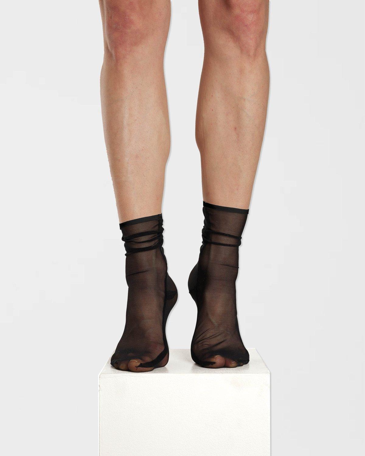 Mesh Ankle-High Socks